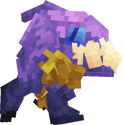 Grog creature model